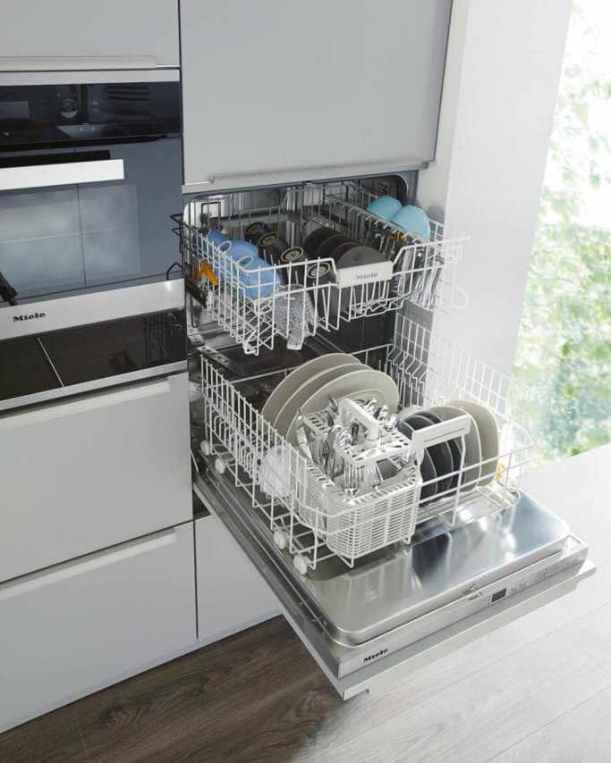 Integrated high level dishwasher