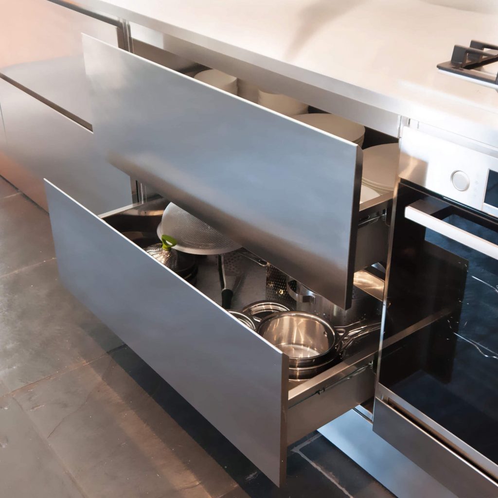 Stainless Steel Plate Drawers